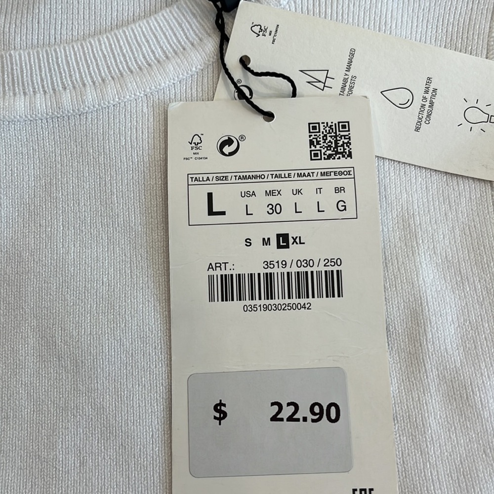 Zara cropped top - Picture 4 of 4